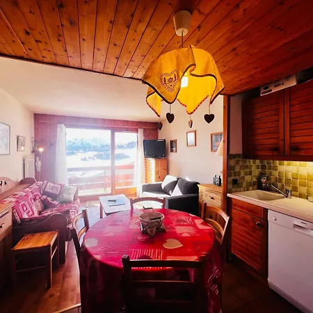 Avec Balcon Plein Sud, 5 Couchages, Animaux Toleres, Casier A Skis - Fr-1-293-129 Apartment Les Saisies
